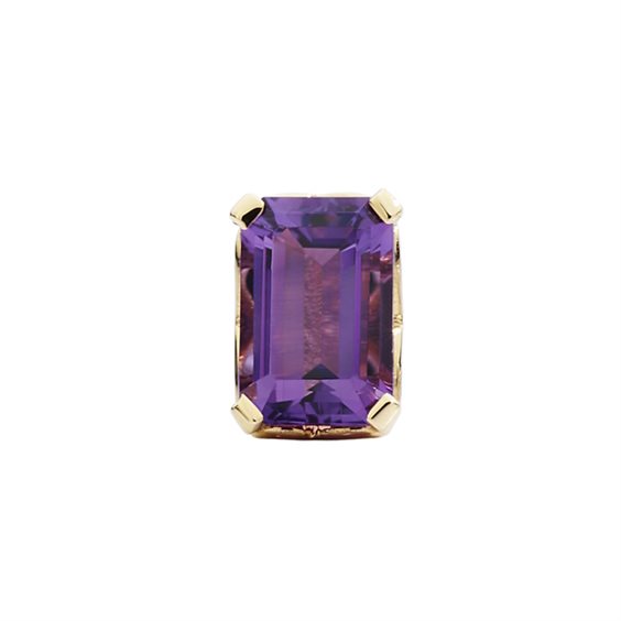 Mono orecchino Recarlo Donna More in Oro giallo Ametista 0.48 Ct E86PX027/GAMVM - E86PX027/GAMVM